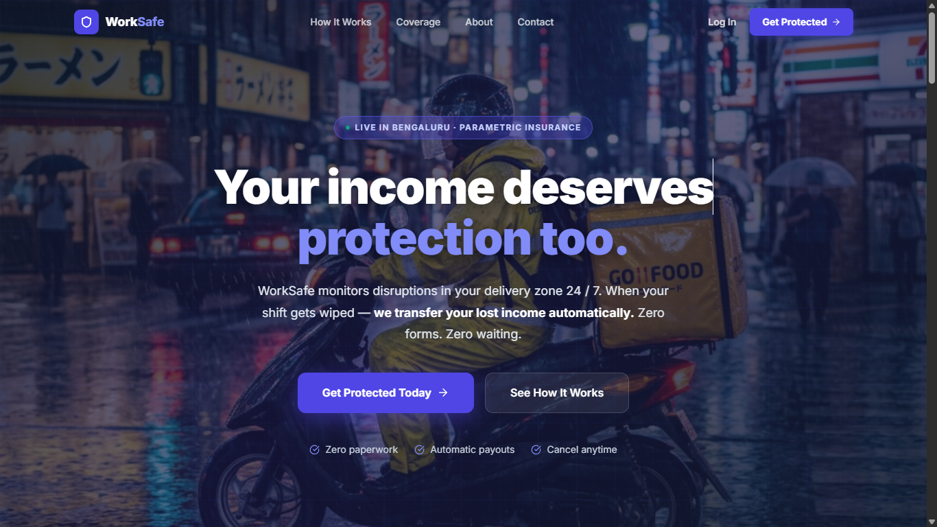 WorkSafe AI Parametric Protection Preview